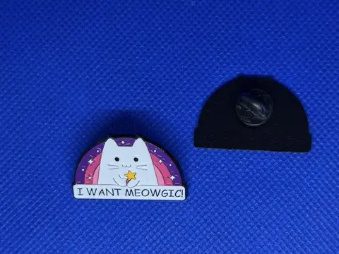 Pinssi – Cat “I Want Meowgic!”