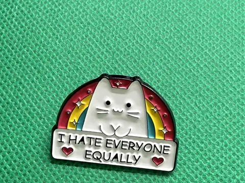 I Hate Everyone Equally - pinssi