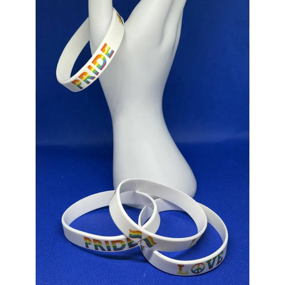 LOVE PRIDE -silikoniranneke