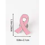 Pinkki rintanauha -pinssi
