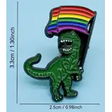 Dino Pride -pinssi