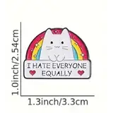 I Hate Everyone Equally - pinssi