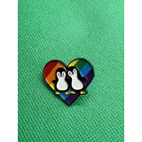 Pingviinit & Pride -pinssi